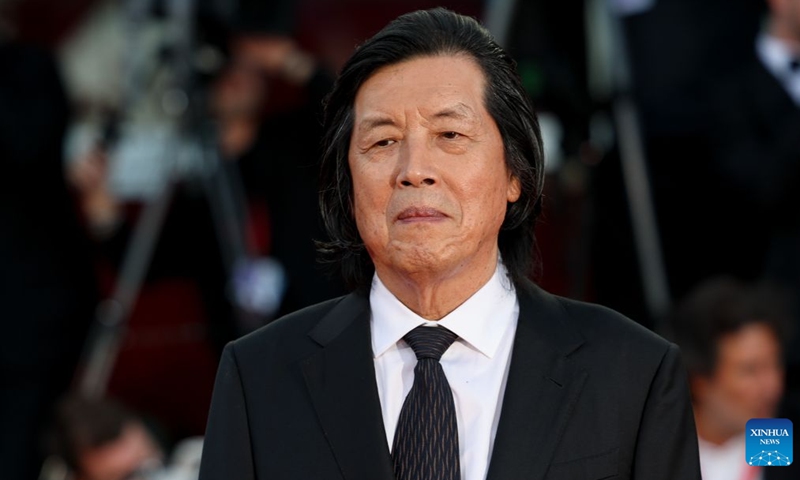 South Korean director Lee Chang-dong poses at the red carpet of the 83rd Venice International Film Festival closing ceremony in Venice, Italy, Sept. 12, 2026. Photo: Xinhua