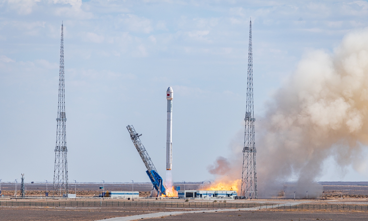 Zhuque-2E rocket launches 10 satellites into space, as China’s private rocket completes 1st large-scale satellite internet constellation deployment
