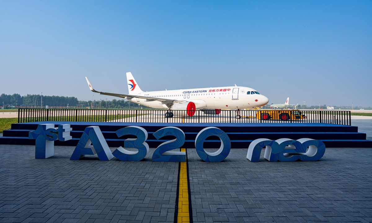 Airbus has delivered the first A320 Family aircraft assembled at its second Final Assembly Line (FAL) located in Tianjin, North China, an A320neo plane to China Eastern Airlines on September 16, 2026.