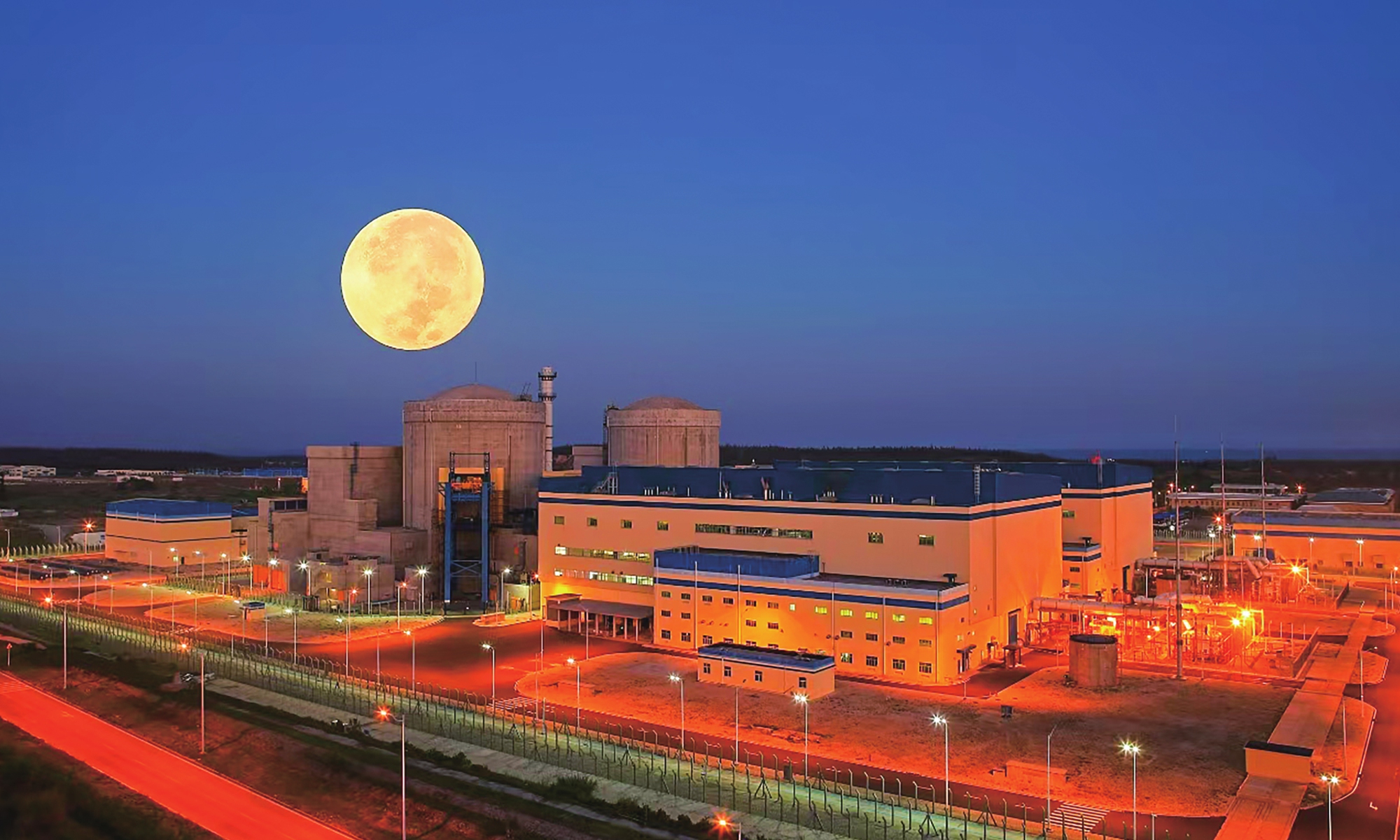 Hainan Changjiang Nuclear Power Plant's Hualong One Units 1 and 2 in South China's Hainan Free Trade Port Photos on this page: Courtesy of China National Nuclear Corporation
