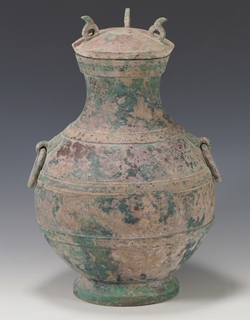 A bronze vessel unearthed from the Shangzhaoyao Qin Mausoleum in Northwest China's Shaanxi Province Photo: Courtesy of Shaanxi Academy of Archaeology