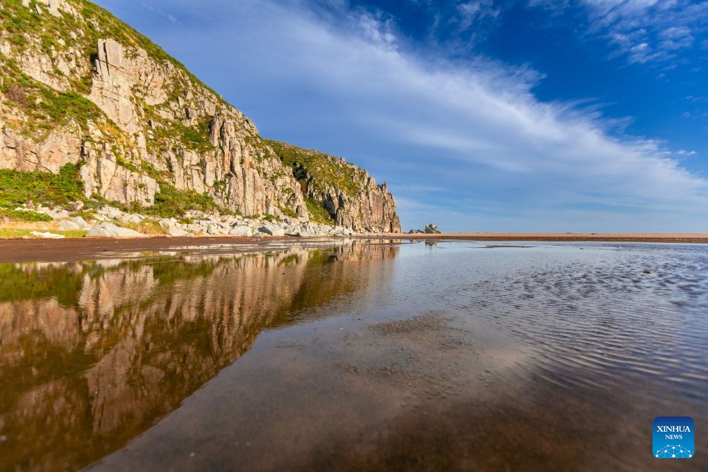 This photo taken on Sept. 19, 2026 shows the scenery in the Khasan district of Primorsky Krai in the Russian Far East. The Khasan district boasts unique and beautiful natural scenery and is home to several nature reserves and national parks. (Photo by Andrey Matveenko/Xinhua)