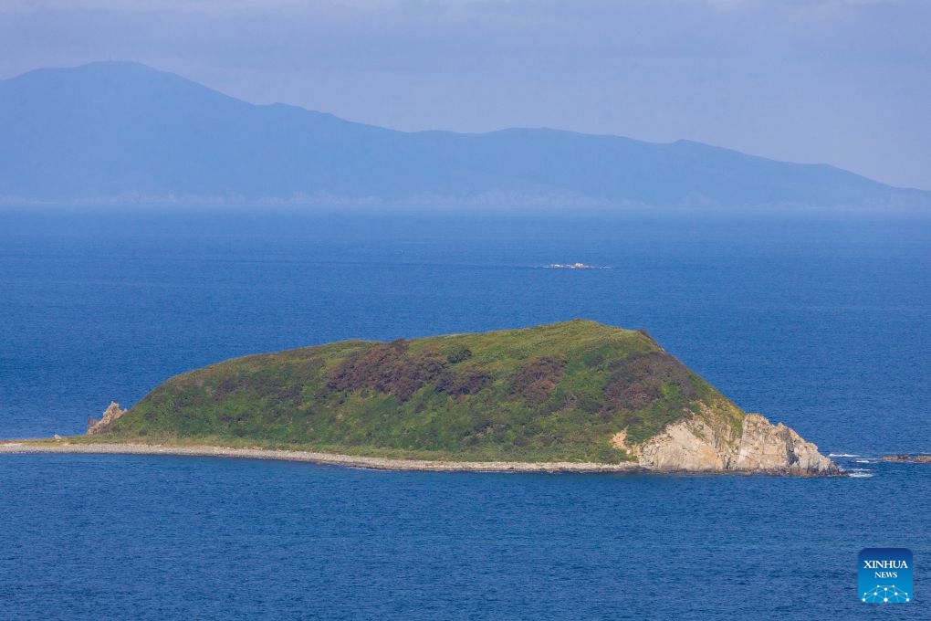 This photo taken on Sept. 19, 2026 shows the scenery in the Khasan district of Primorsky Krai in the Russian Far East. The Khasan district boasts unique and beautiful natural scenery and is home to several nature reserves and national parks. (Photo by Andrey Matveenko/Xinhua)