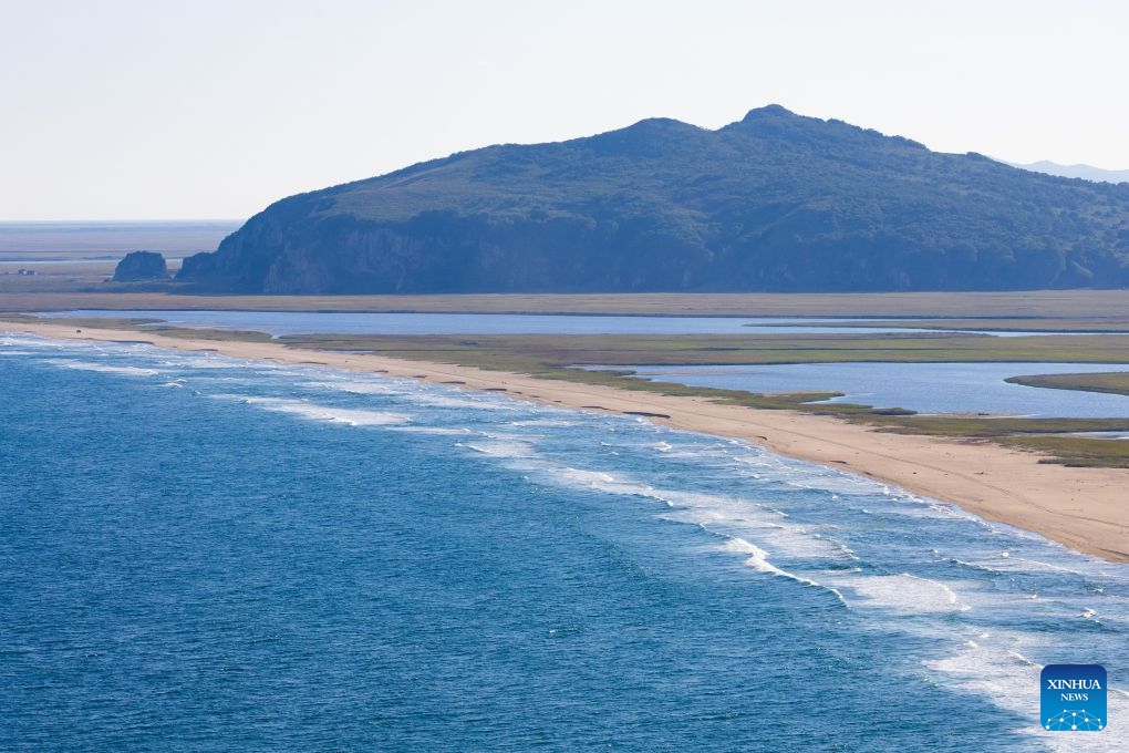 This photo taken on Sept. 19, 2026 shows the scenery in the Khasan district of Primorsky Krai in the Russian Far East. The Khasan district boasts unique and beautiful natural scenery and is home to several nature reserves and national parks. (Photo by Andrey Matveenko/Xinhua)