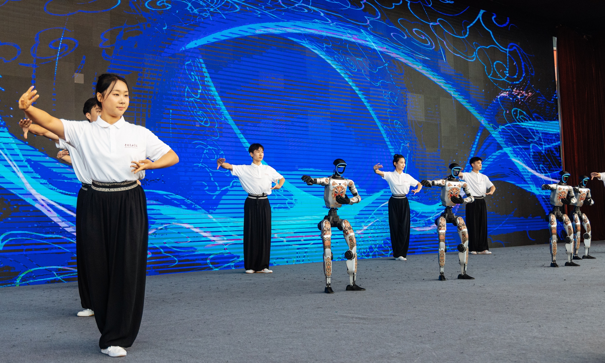 AI meets ancient opera: 10th China Traditional Opera Culture Week opens in Beijing. Photo: Li Hao/GT