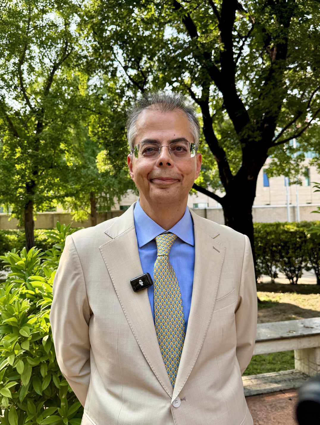 Ambassador of Greece to China Evgenios Kalpyris Photo: Dong Feng/GT 