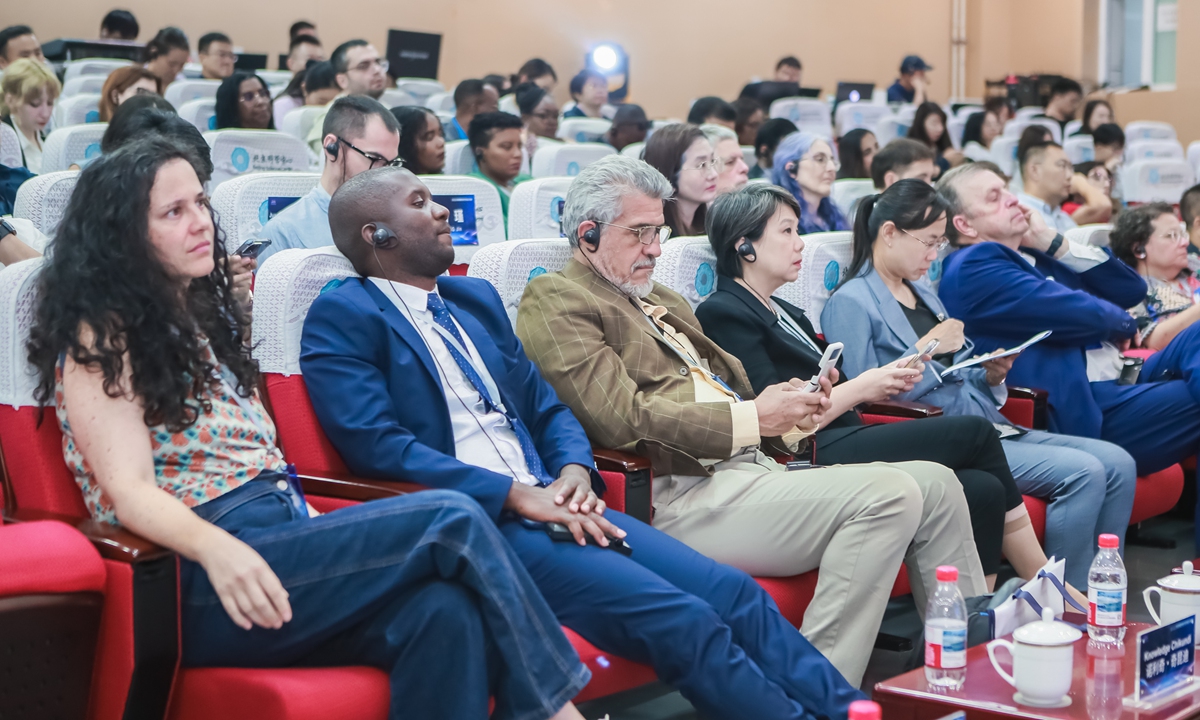 People attend the opening ceremony of the 2026 Beijing International Week for Science Literacy in Beijing on September 22, 2026. Photo: Courtesy of the organizers