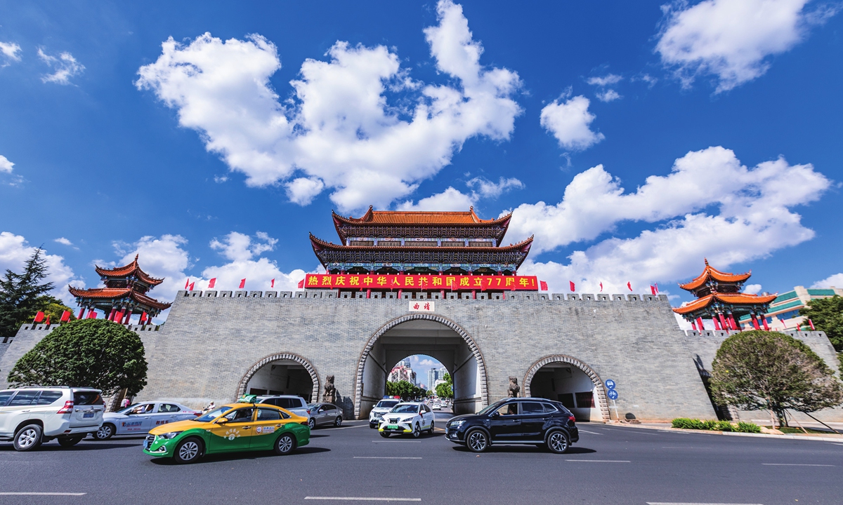The South Gate of Qujing Photo: VCG