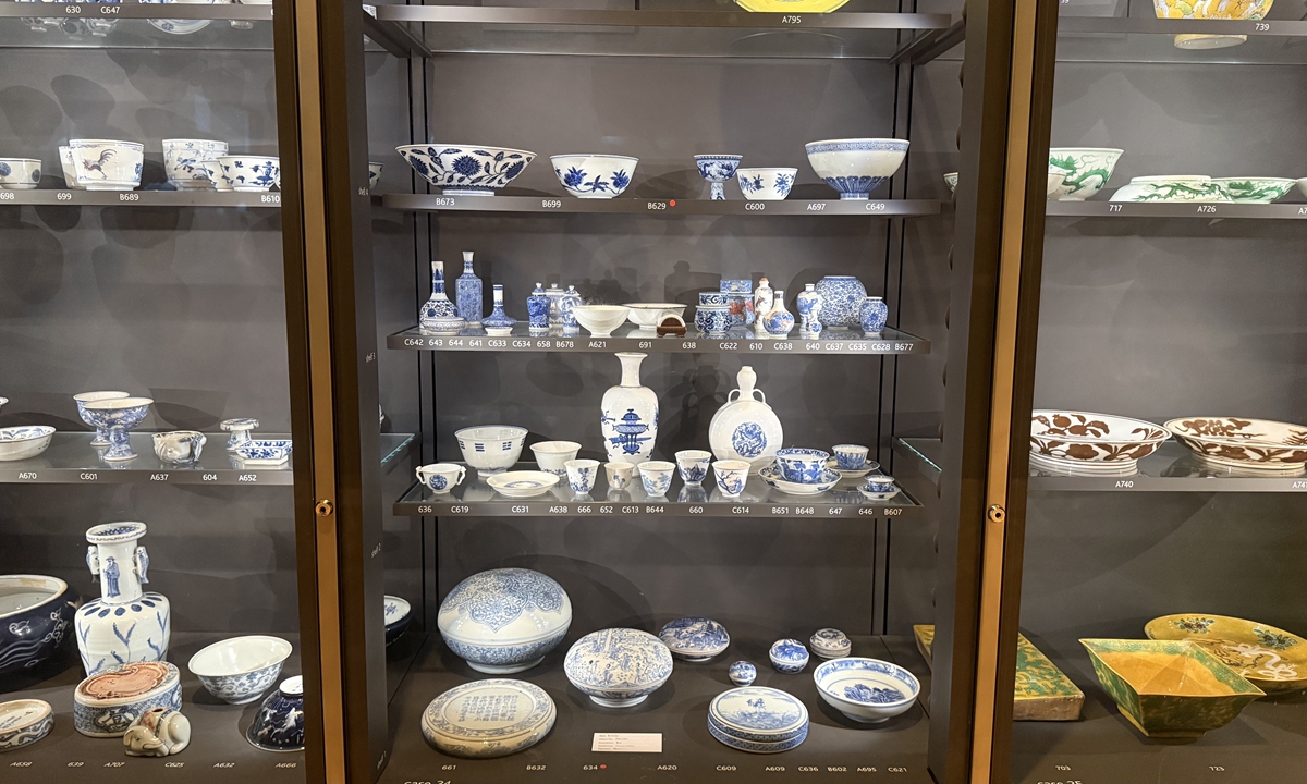 The display shelf where the damaged objects had been exhibited in Room 95 of the British Museum, on October 10, 2026. Photo: Courtesy of Pan Jinyu