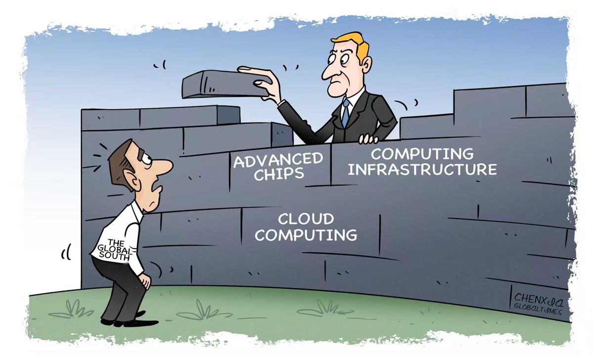 chips, computing infrastructure, cloud computing Illustration: Chen Xia/GT