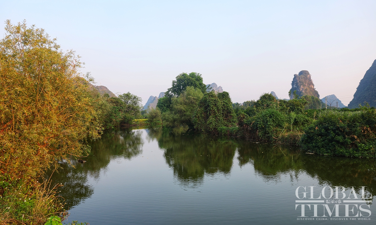 Huixian Bronze Bridge: A centuries-old stone arch bridge in Guilin (Photo: Cui Meng/GT)