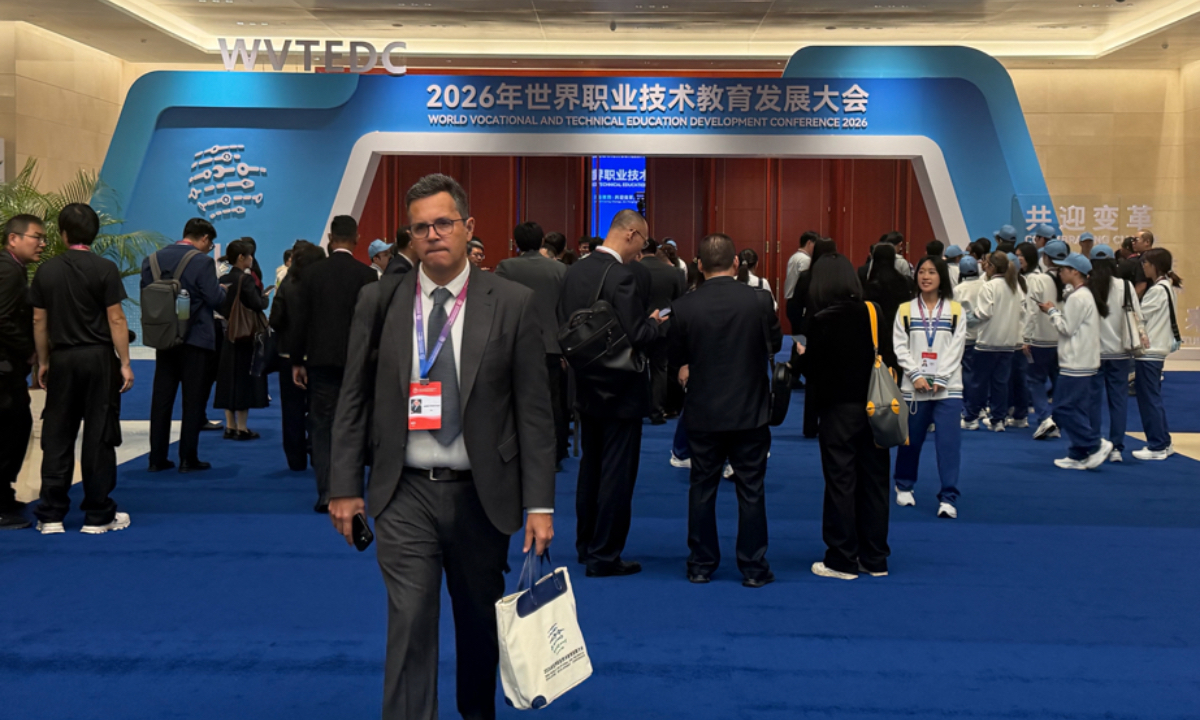 The 2026 World Vocational and Technical Education Development Conference is held in North China's Tianjin Municipality from October 15 to 17, 2026. Photo: Zhang Weilan/Global Times