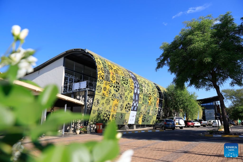 This photo taken on Oct. 9, 2026 shows a view of Botswana National Museum in Gaborone, Botswana. Gaborone, the capital and the largest city of Botswana, serves as the country's political, economic, cultural and financial center. (Photo: Xinhua)