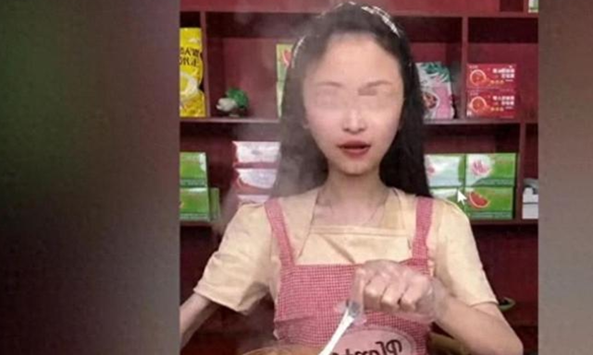 Chinese mukbang creator known online as 