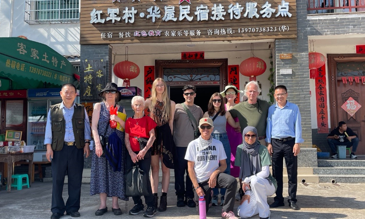 CodePink introduces its China trip on its official website. The photo is part of the trip's online presentation. Photo: Screenshot from CodePink's website