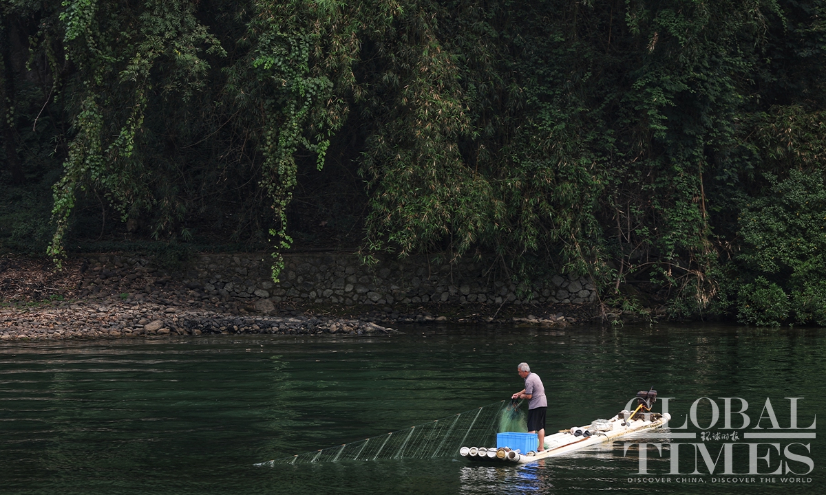 Lijiang River takes center stage at World Canals Conference in Guilin (Photo: Cui Meng/Global Times)