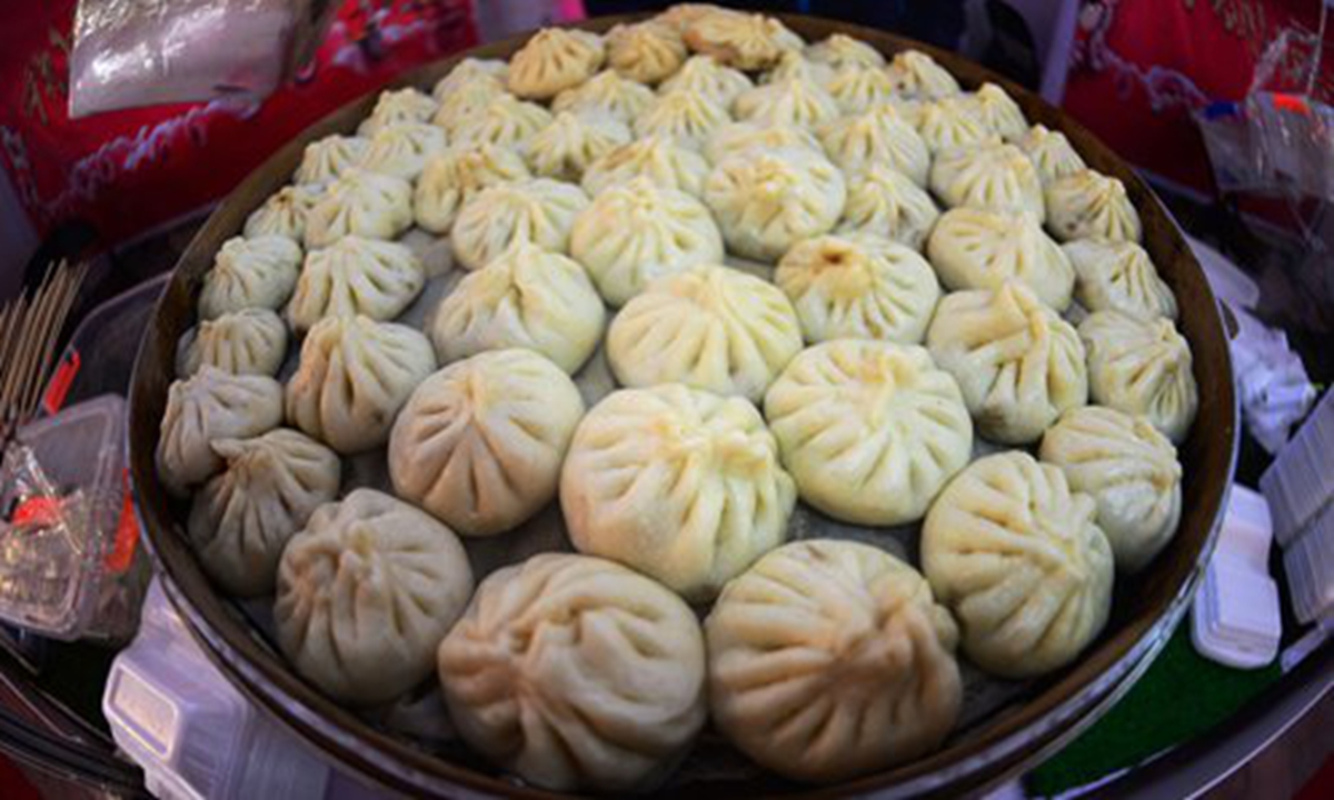 Baozi (steamed buns with filling) Photo: IC