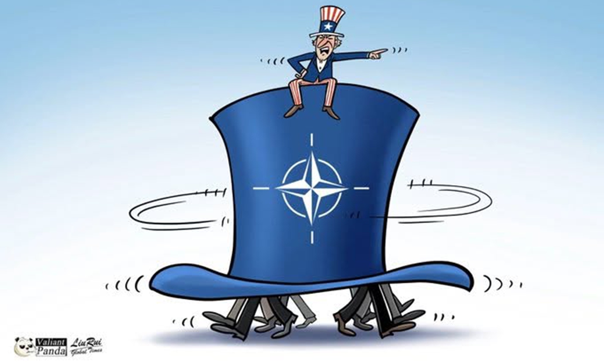 US NATO  Illustration: Liu Rui/GT