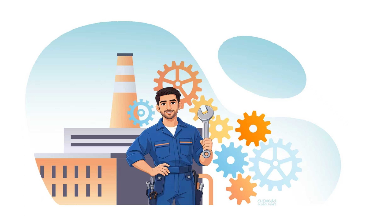 Manufacturing employment illustration: Chen Xia/GT