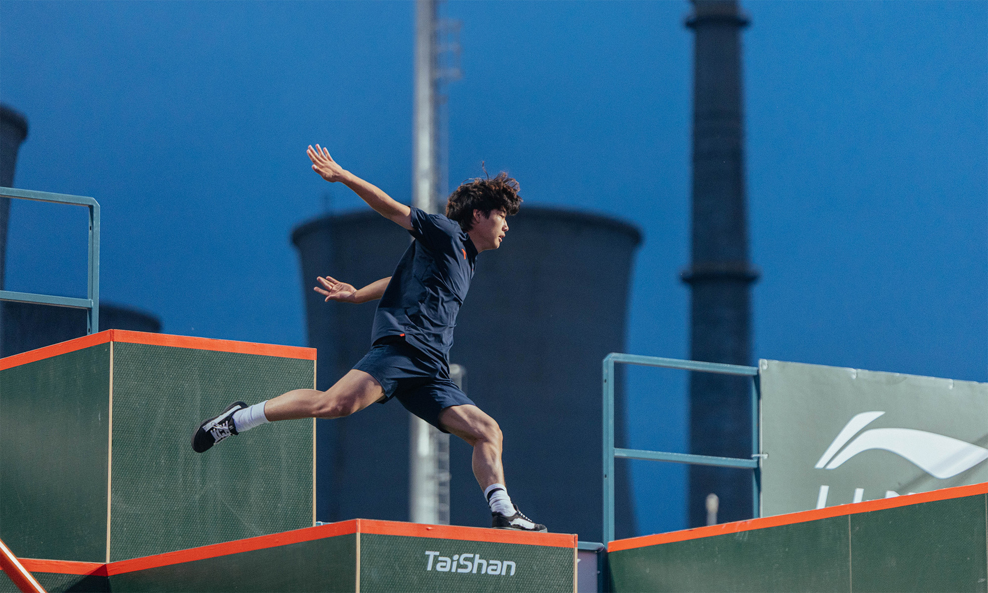 World's top parkour athletes compete in Beijing for titles Photo: Li Hao/Global Times