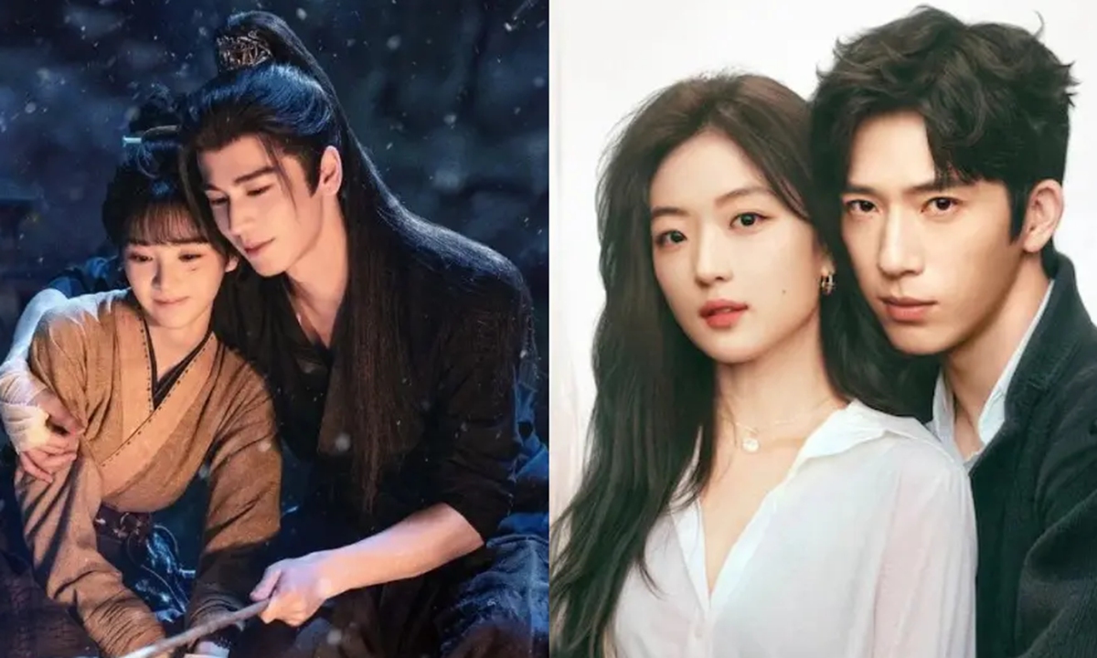 Promotional materials of C-dramas Photo: Sina Weibo