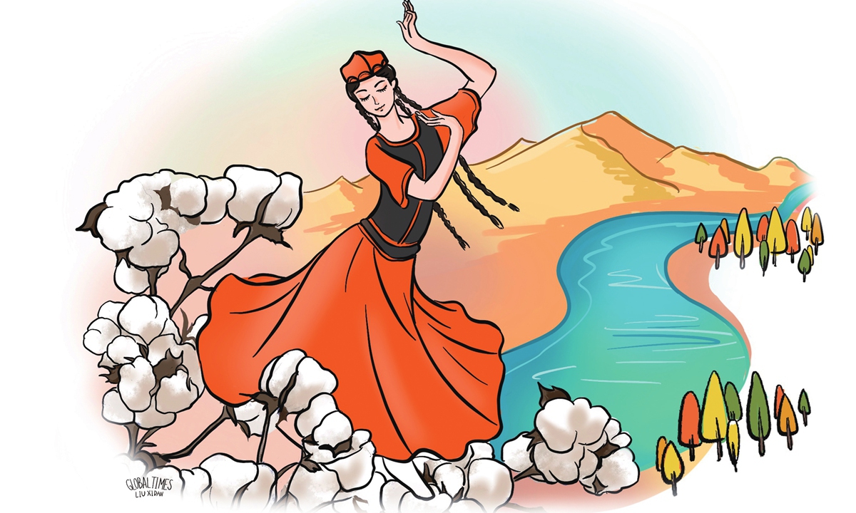 Northwest China's Xinjiang Illustration: Liu Xidan/GT