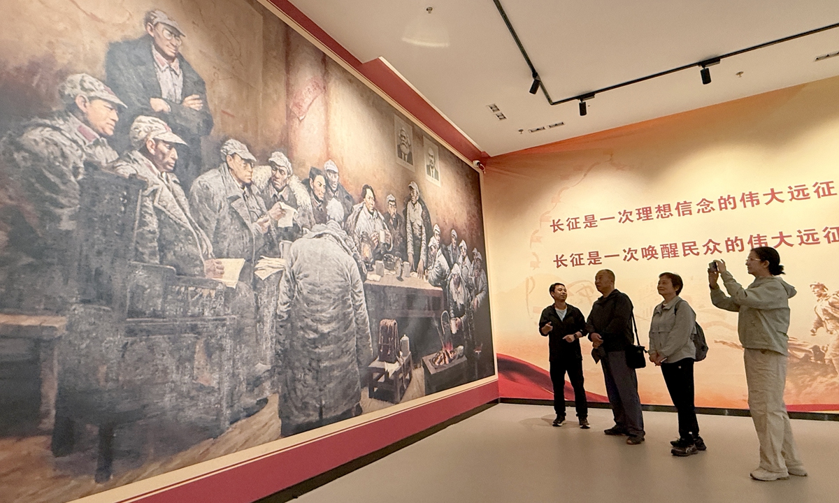 The Zhaxi Red rose Photo: Courtesy of Cai Yanfei   Visitors take in an exhibition at the Zhaxi Conference Memorial Hall in Zhaotong, Yunnan Province, on September 22, 2026. Photo: VCG