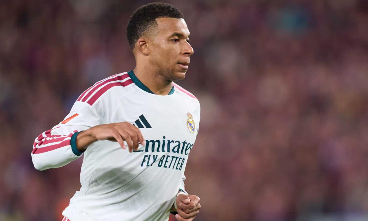 Kylian Mbappé  Photo: VCG